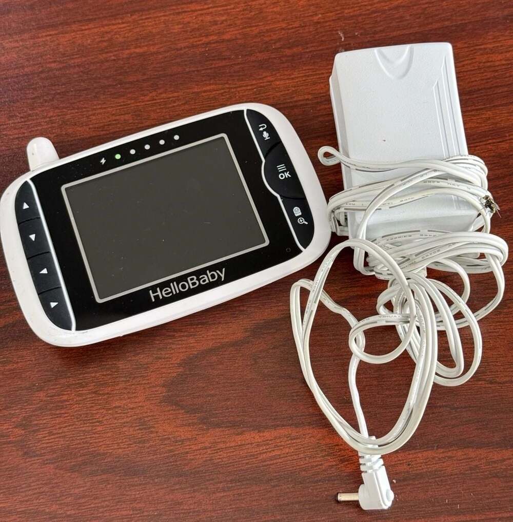 HelloBaby HB65 Baby Monitor Parent Unit White tested